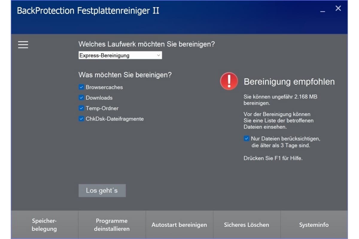 PC aufräumen leicht gemacht
