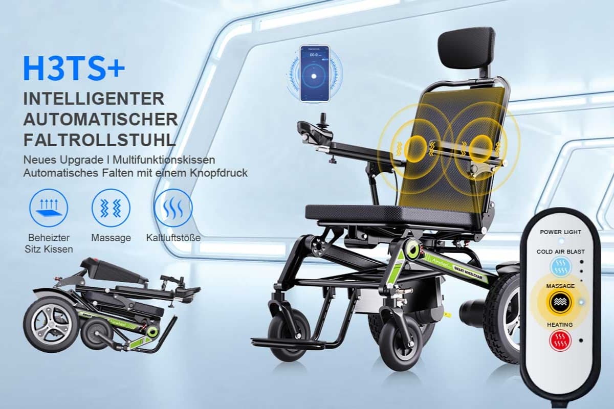 AIRWHEEL Service-Rollstuhlroboter H3TS+