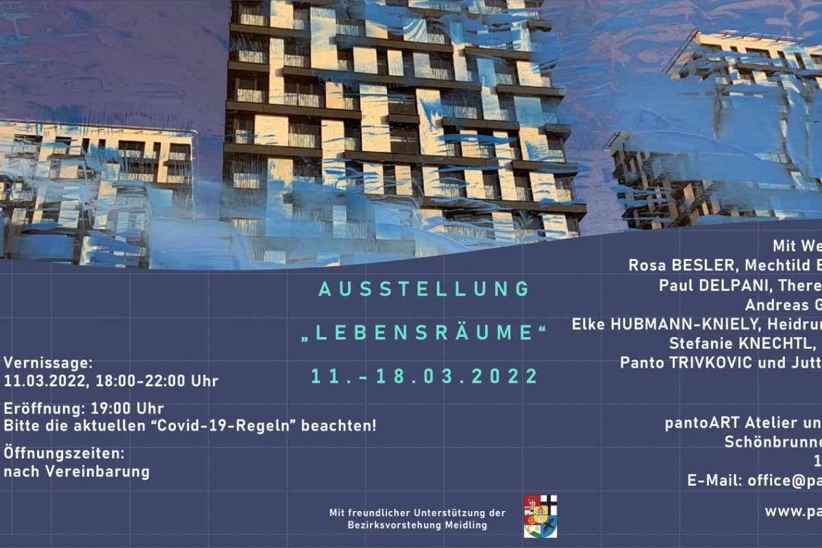 Vernissage zur Ausstellung "Lebensräume"