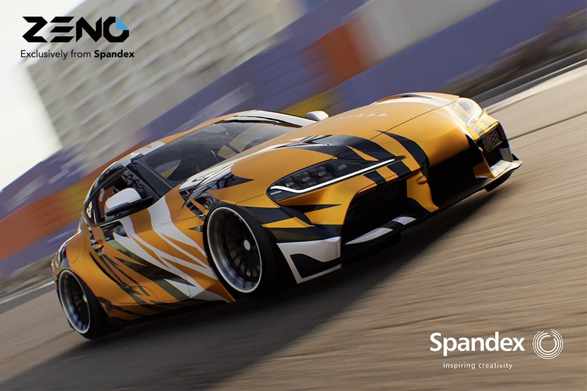 Spandex führt ZENO ein- Die Innovation im interaktiven Car-Wrap