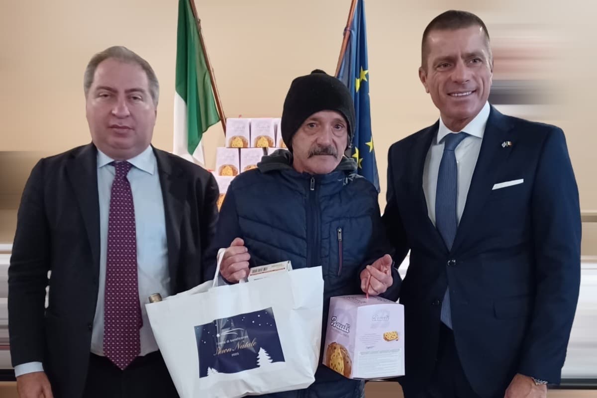 Generalkonsul Maffettone hat bedürftige Familien unterstützt