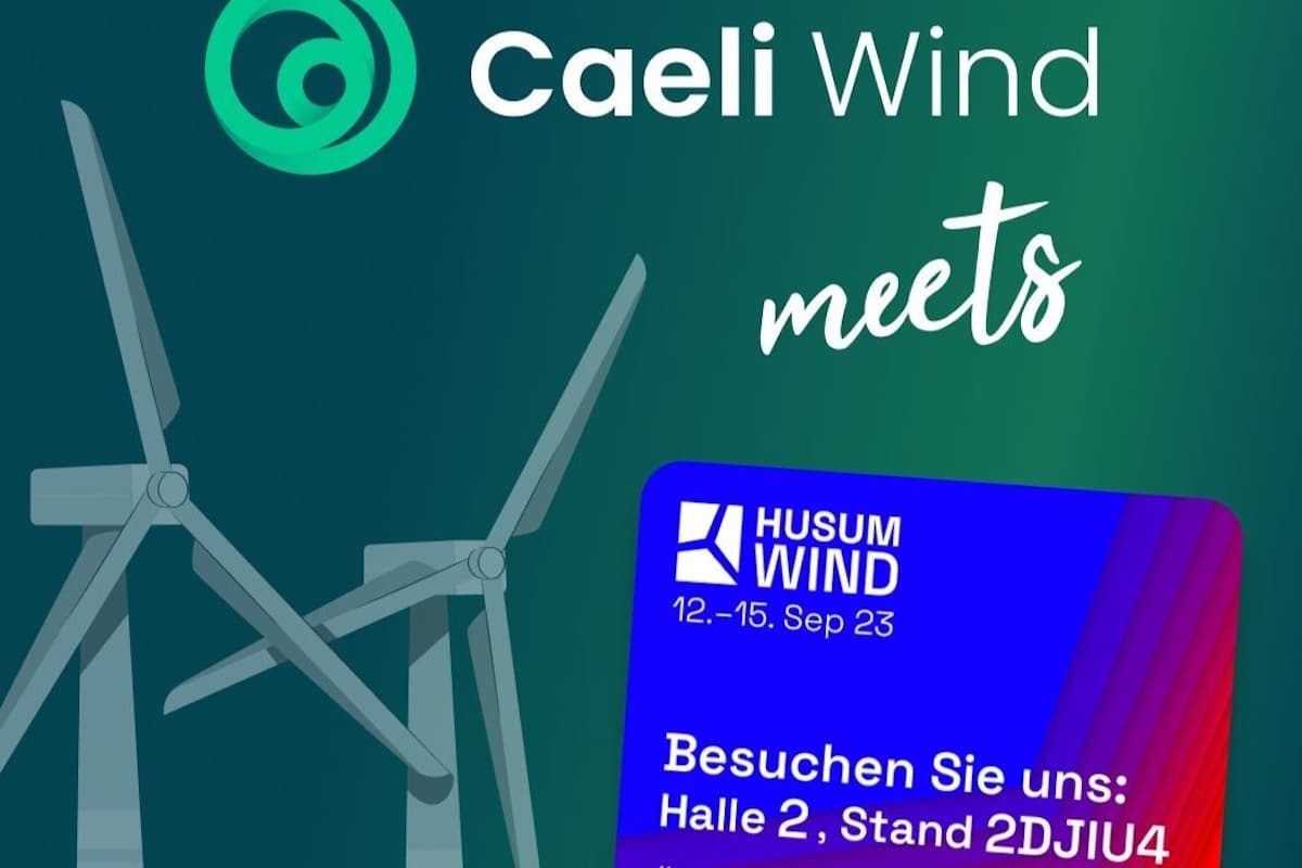 Caeli Wind auf der HUSUM WIND 2023