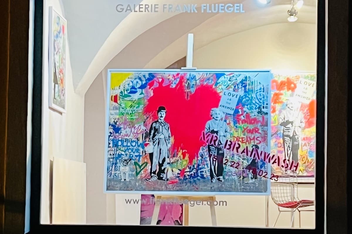 Mr. Brainwash Balloon Girl – Banksy Thrower | FRANK FLUEGEL