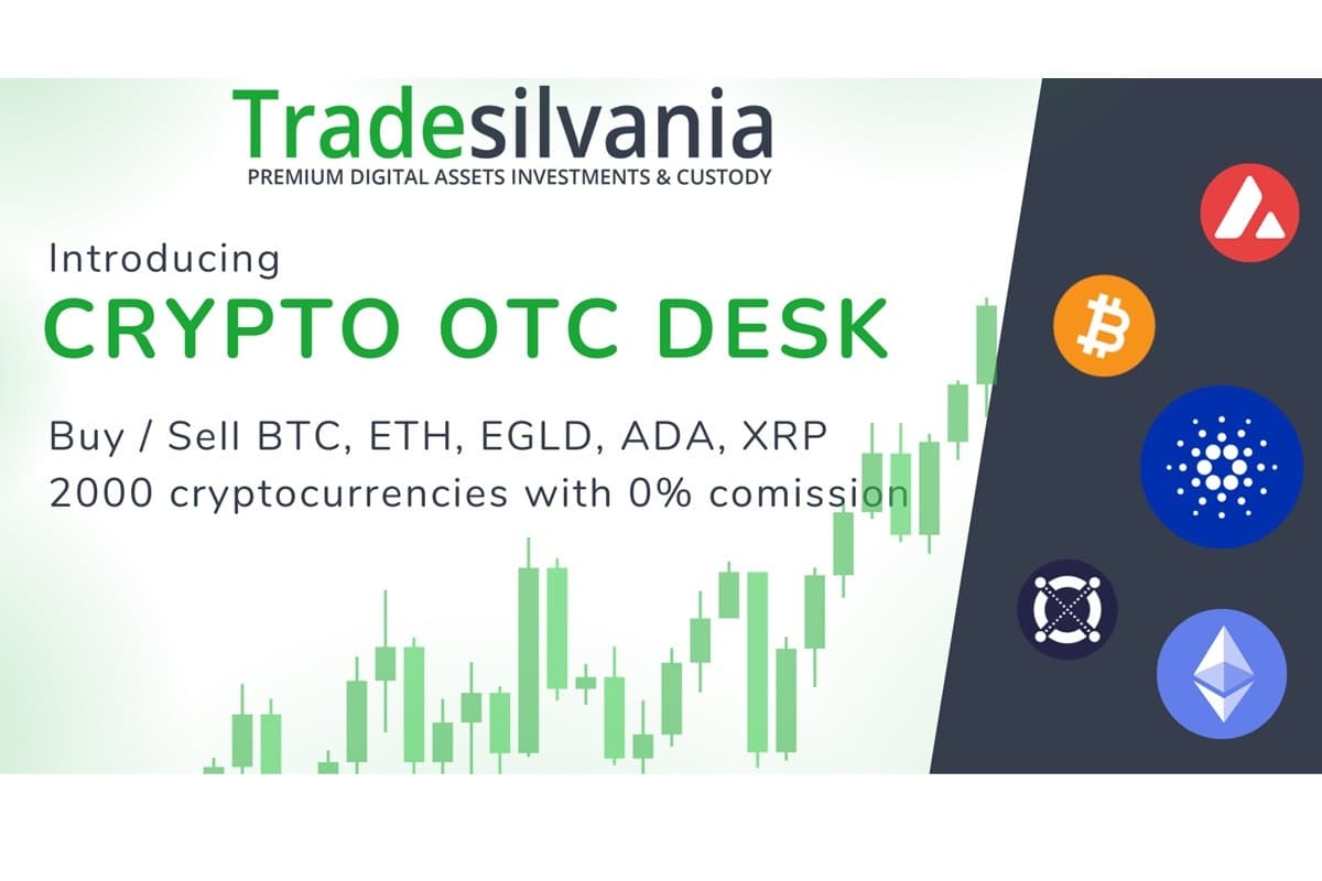 Tradesilvania.com lanciert OTC Krypto Desk mit über
