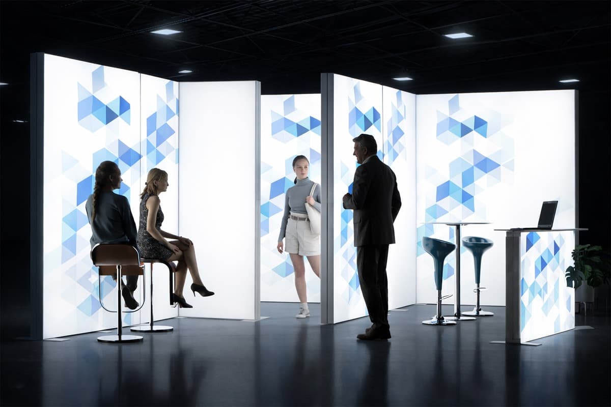 Sichtbarkeit als Erfolgsfaktor: Warum beleuchtete LED-Messestände an Bedeutung gewinnen