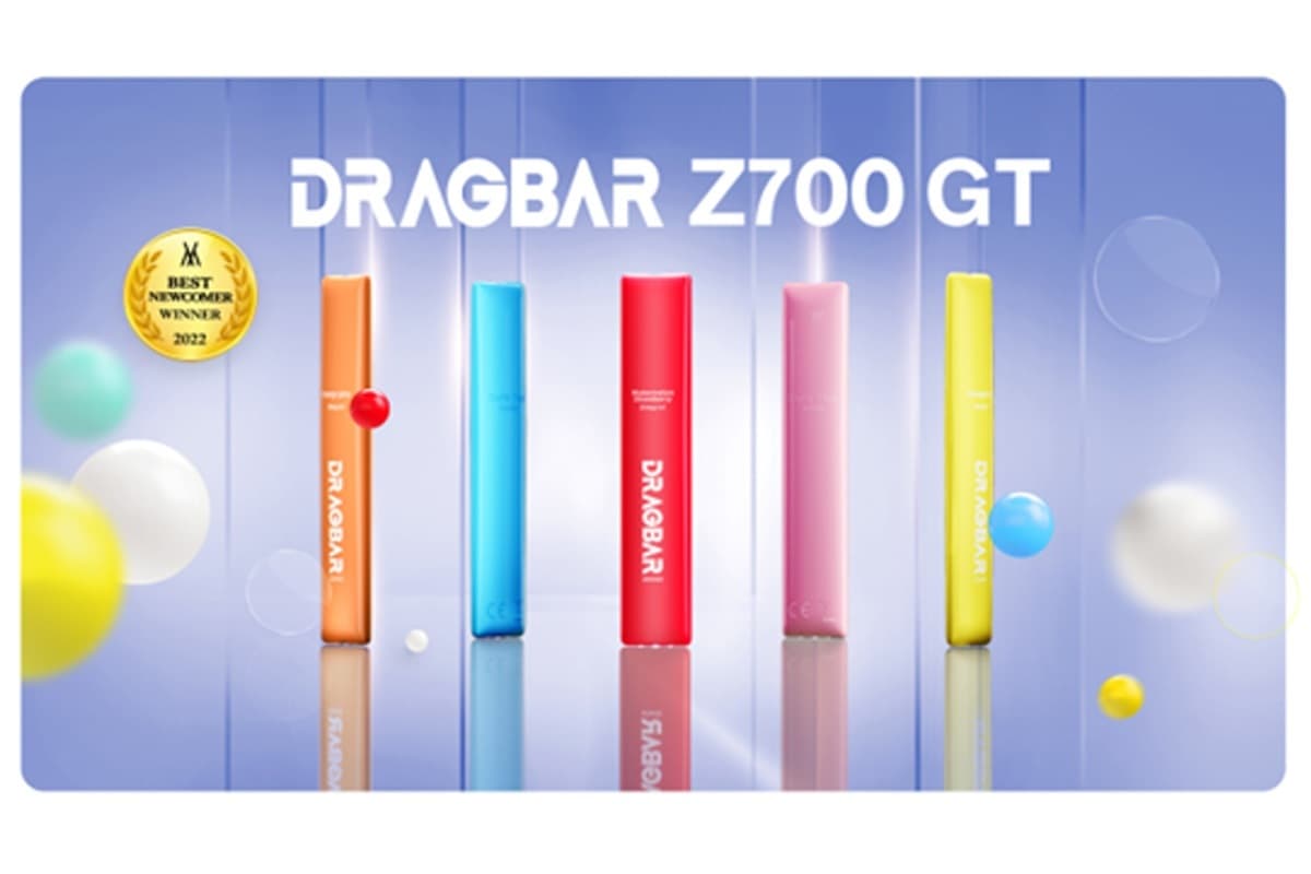 Der futuristische Keramikspulen-Einwegartikel DRGABAR Z700 GT