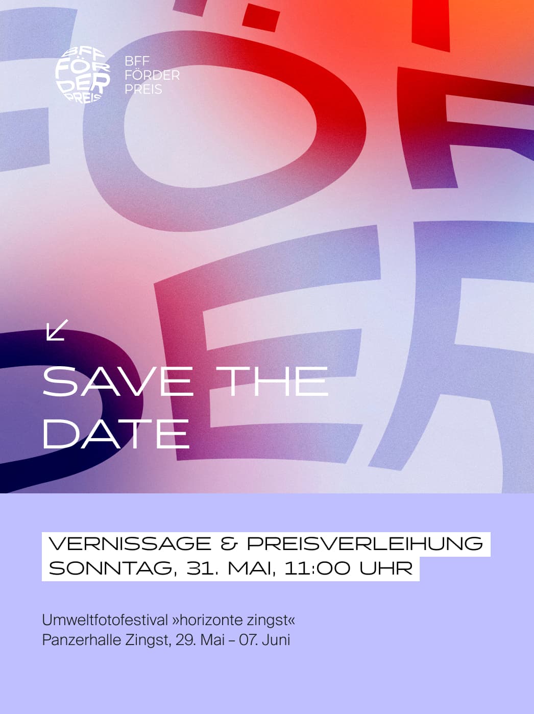 BFF-Förderpreis 2025/26: Zwölf junge, fotografische Positionen zum Thema „Spielen" feiern Ausstellungspremiere mit Preisverleihung in Zingst