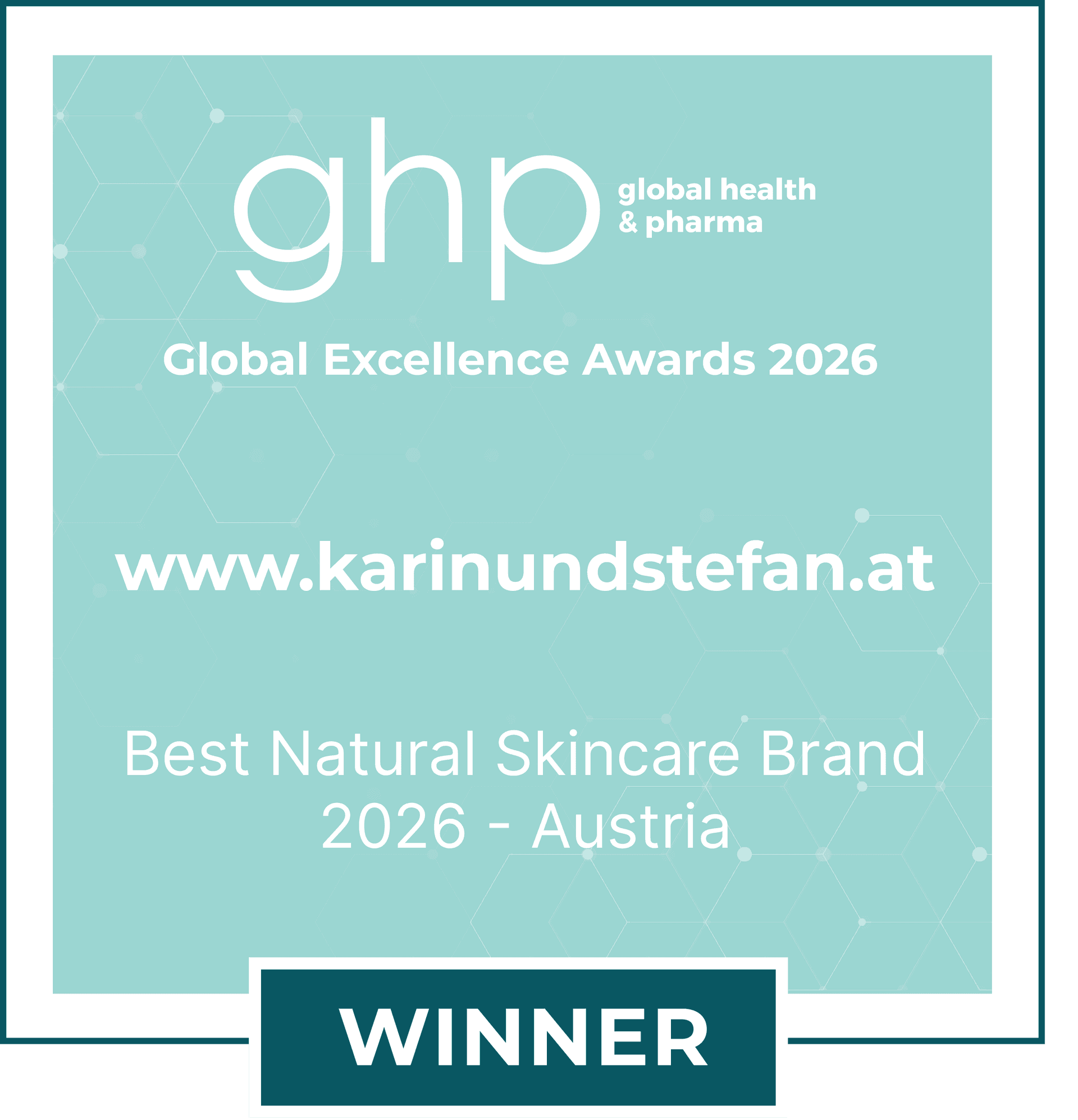 Global Excellence Award 2026: karinundstefan.at – Best Natural Skincare